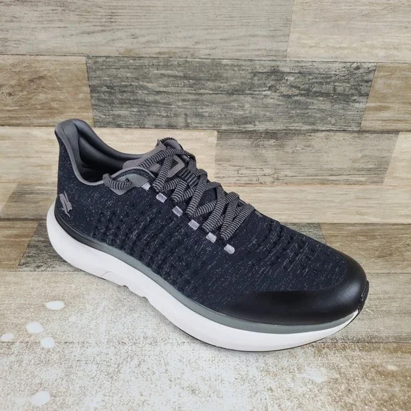 Rabbit Dream Chaser Road Mens Running Shoes Sz 13 M Black Lace‎ Up Sneakers