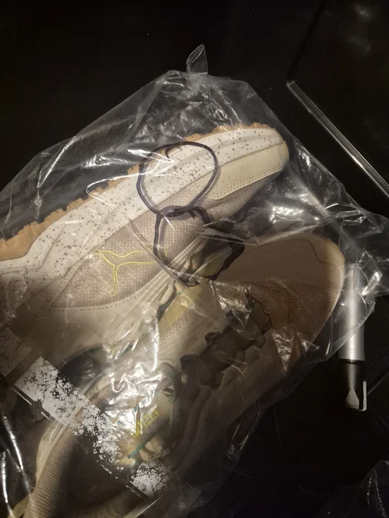 Puma Beige and Yellow Men's Casual Sneakers