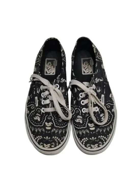 Vans x Star Wars Stormtrooper Bandana Print Low Top Sneakers M 6, W 7.5