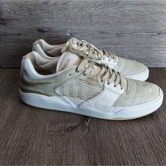 Nike SB Ishod Wair Premium Skate Shoes Varsity Stone Khaki Mens 11