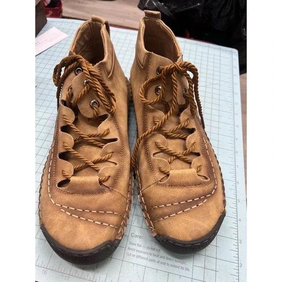 Alcubieree 5 Mens Leather Fashion Sneakers Men's size US‎ 12   EU 46