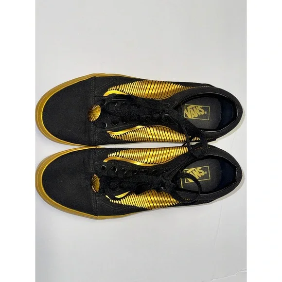Vans x Harry Potter Collab Golden Snitch / Quidditch Mens Size 8 Womens Size 9.5