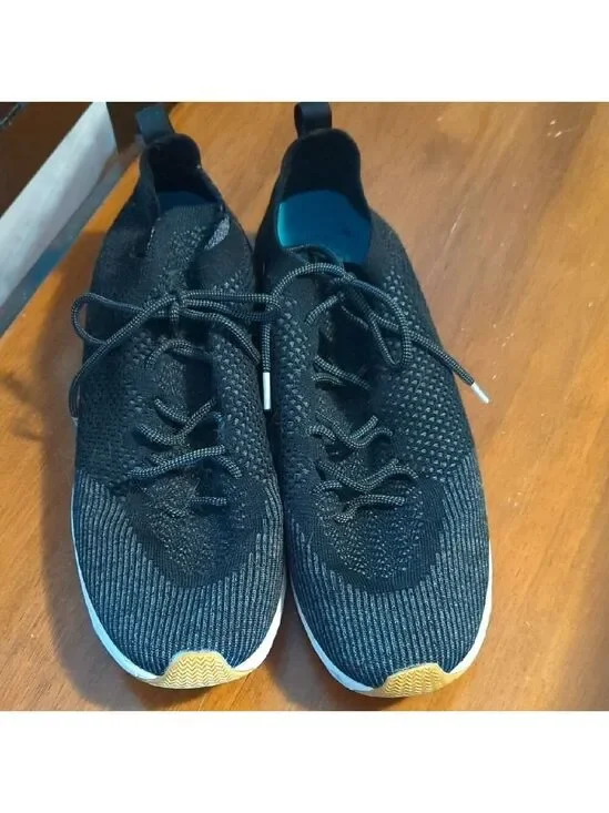 Native Men's Sneakers Black Gray Lace Up Size 13