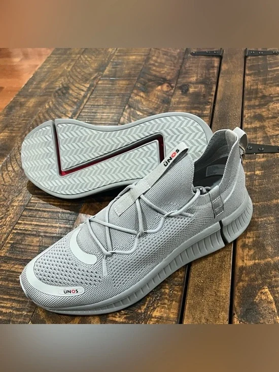 Target UNOS by SZ  Gray Knit unisex Sneakers comfort