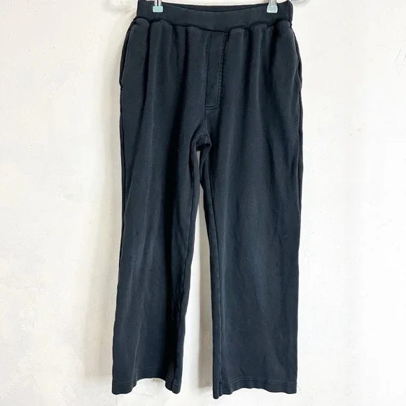 Burberry Sport Black Straight Leg Mens Sweatpants Size Small
