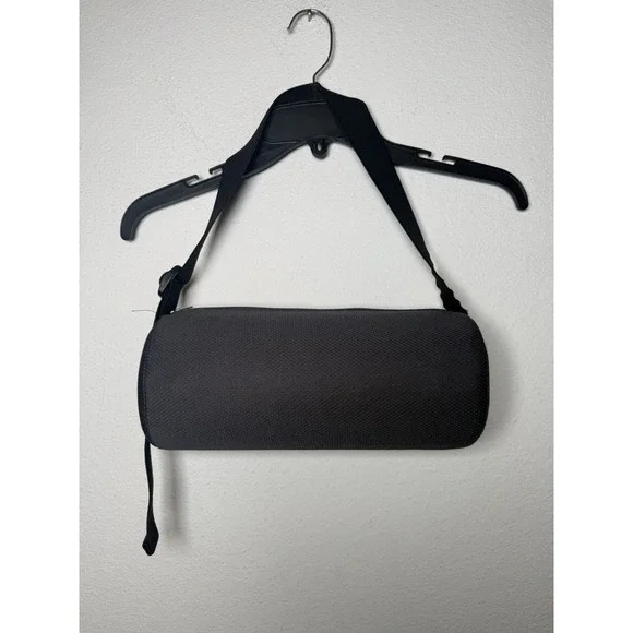 The Original McKenzie Lumbar Roll by OPTP - Low Back‎ Support While Seated Black