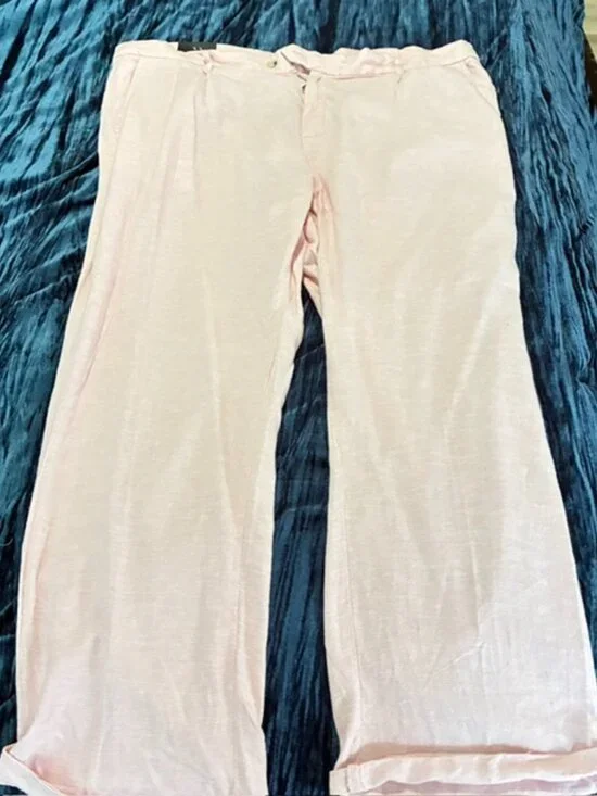 Saks Fifth Avenue Men's Linen Pants Size 40