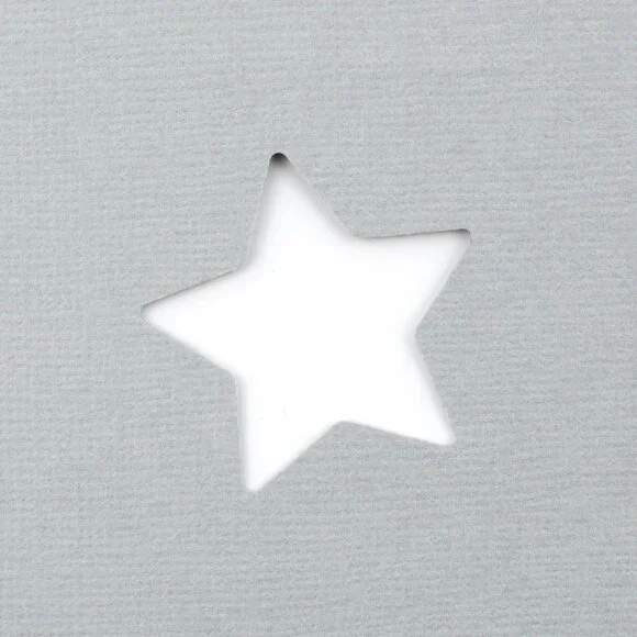 Paper Press and Punch Interchangeable Base with Star Punch