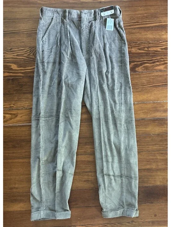 Vintage Bert Pulitzer Collectors Edition Wale Corduroy Men’s Pants 30X36 NWT 90s