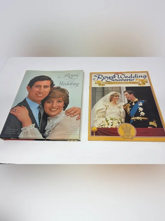book and magazine Royal Wedding Souvenir Program - Cream Cover