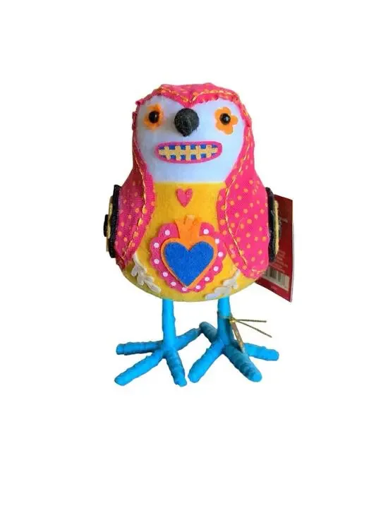 Target Hyde EEK Featherly Friends Dia De Muertos Felt Bird Amavida 2022 6