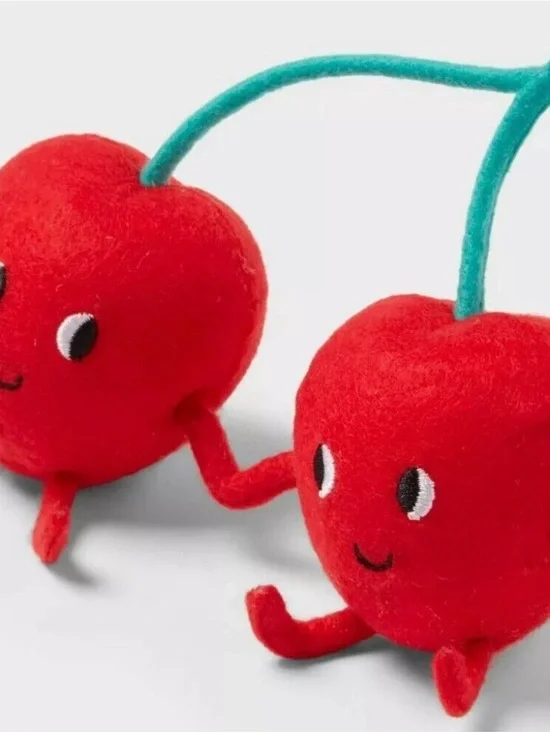 Spritz Felt Duo CHERRIES Figures 6.5