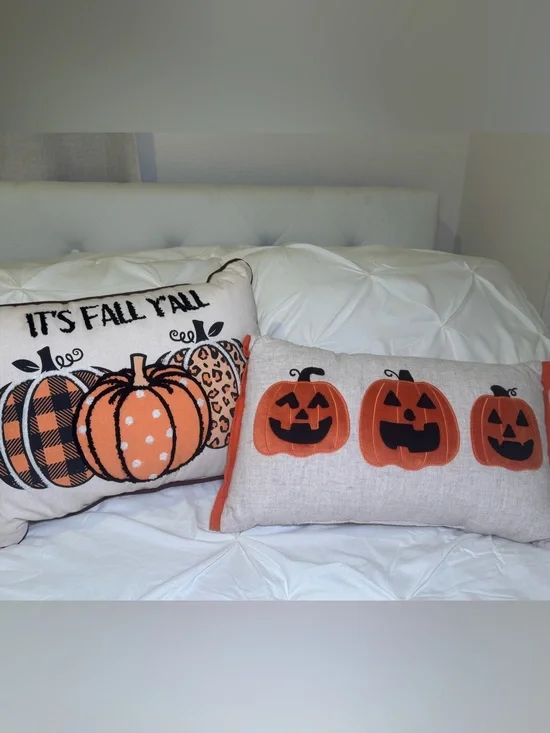 Halloween Pumpkin Pillows