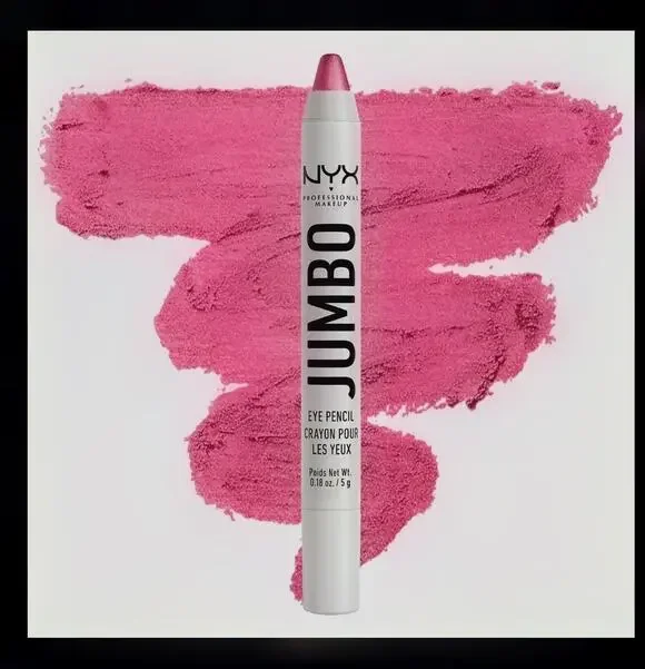 NYX Professional Makeup Jumbo Eye Pencil Pink Matte Blendable, 0.18 oz (JEP635)