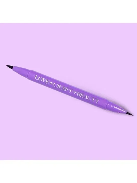 Love+Craft+Beauty Dark Dimension Dual Tip Liquid Liner Black | NEW | Waterproof