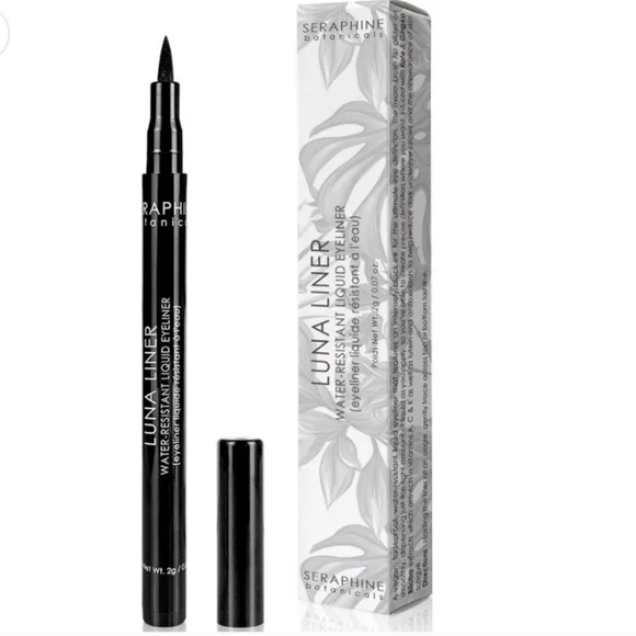Luna Liner Water Resistant Liquid Eyeliner in Black