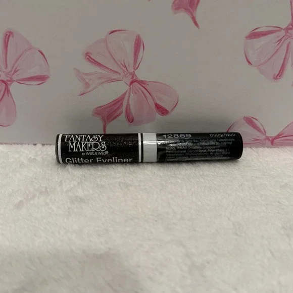 Wet n‎ Wild Fantasy Makers Glitter Eyeliner Black Noir 12869 Waterproof