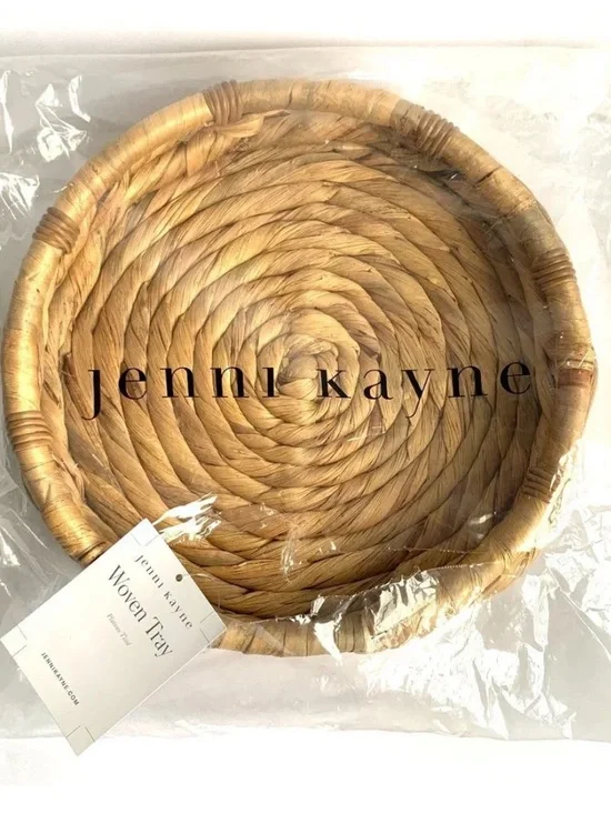 Jenni Kayne Water Hyacinth Woven Tray — NEW!