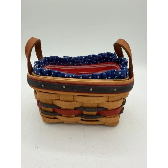 Longaberger 1993 All‑Star Trio 🧺⭐ –‎ Complete Basket Set