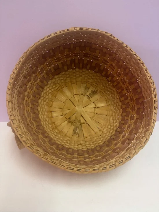12” Native American Hand Woven Basket