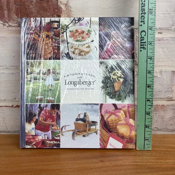 Longaberger‎ Entertaining Book 2003 Sealed Hardcover Celebrating the Seasons