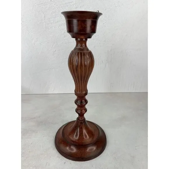 Vintage MCM‎ Metal Candlestick