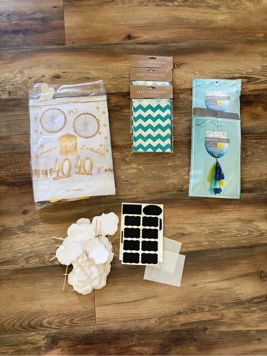 Party supplies