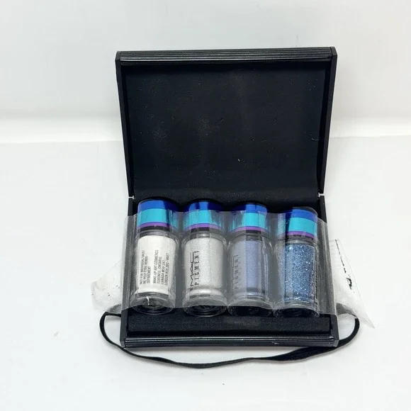MAC Irresistibly Charming Glitters & Pigments / Blue Set Limited Edition SEALED