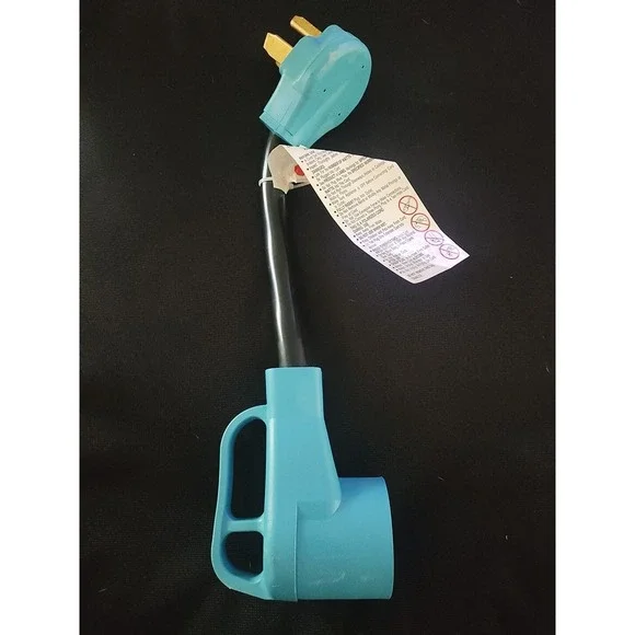 Power adaptor n10-30 p male to n14-30 female 1ft