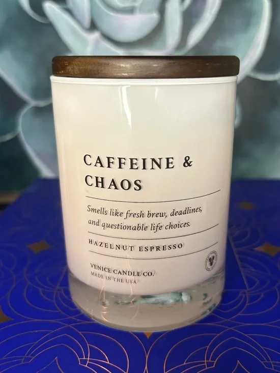 Scentsational ‘Coffee And Chaos’ Hazelnut Espresso Scented Candle