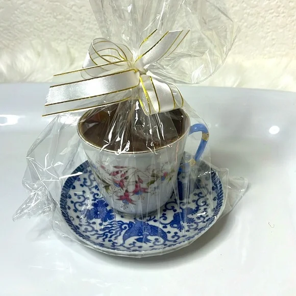 TEA CUP SOY GIFT CANDLE