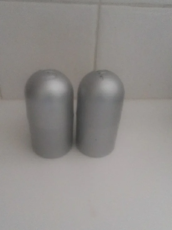 Fake Gag Silver  Salt and Pepper Shaker Set,
