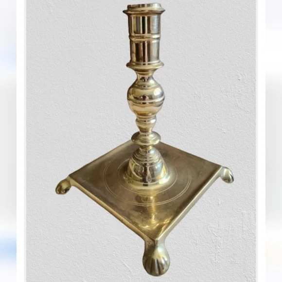 VTG Brass Candle Holder