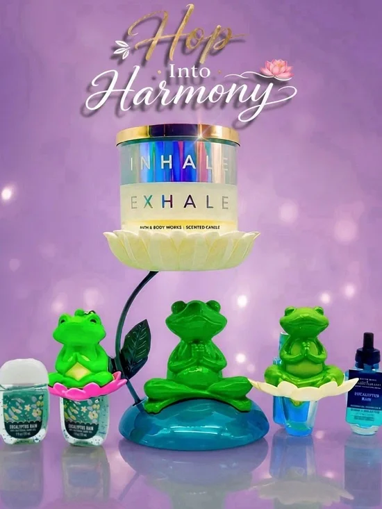 Bath & Body Works Hop Into Harmony Frog 7-Piece Collector Set