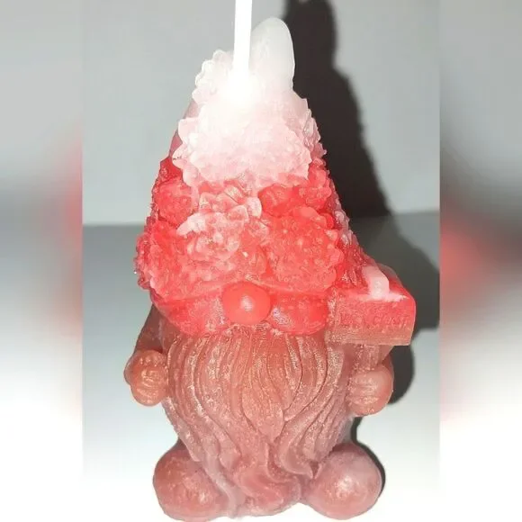 Hand crafted limited edition Gnome candle