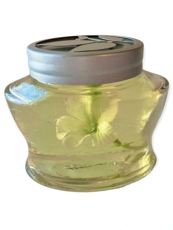 Vintage Bath & Body Work Serenity Home Fragrance Gel Cedar Wood Clary Jelly Rare