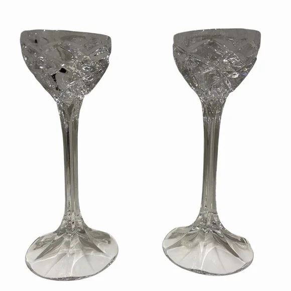 Pair of GORHAM CRYSTAL Northridge 8