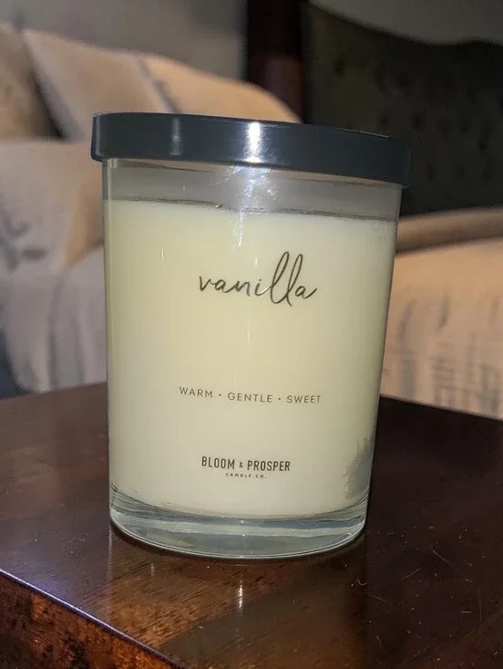 Bloom & Prosper Vanilla Scented Candle - 8.2 oz