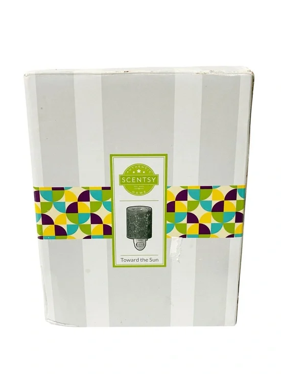 Scentsy Warmer Toward the Sun Sunflowers Mini Plug-In Yellow Flowers Retired