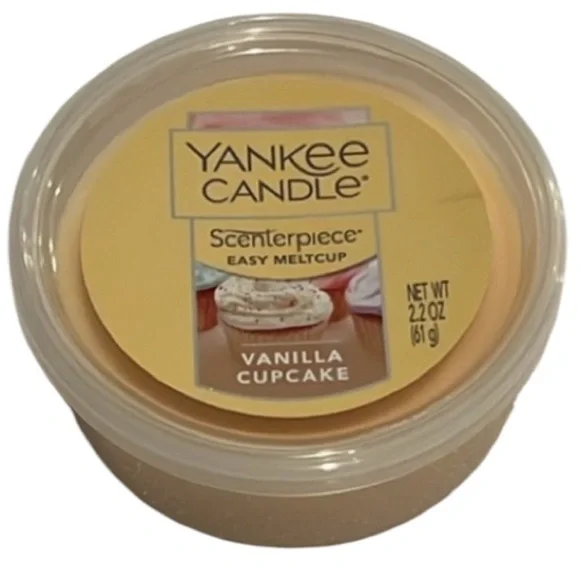 🆕 Yankee Candle Scenterpiece  Easy MeltCup Vanilla Cupcake