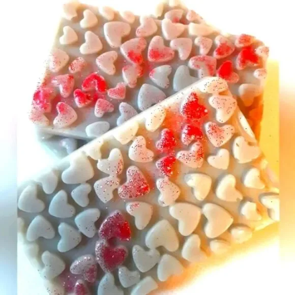 Hand Crafted Over Love waxmelt glitter bar 1pc