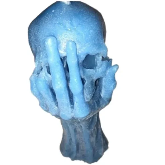 Hand crafted limited edition from our raging skull candle collection