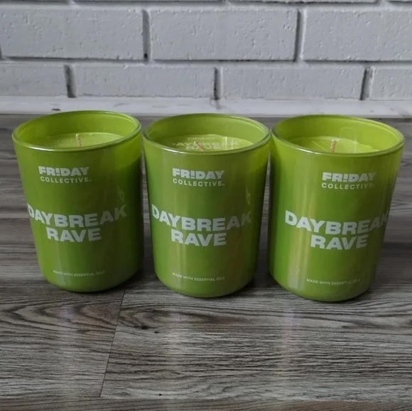 Friday Collective Daybreak Rave Candle 8 oz - 3 qty