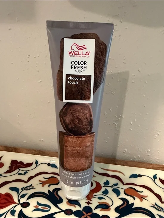 Wella Color Fresh Mask - Chocolate Brown Tube new Sealed.