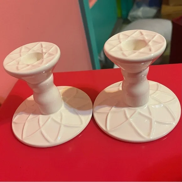 Bath & Body Works Vintage Pottery Collection Candle Holders