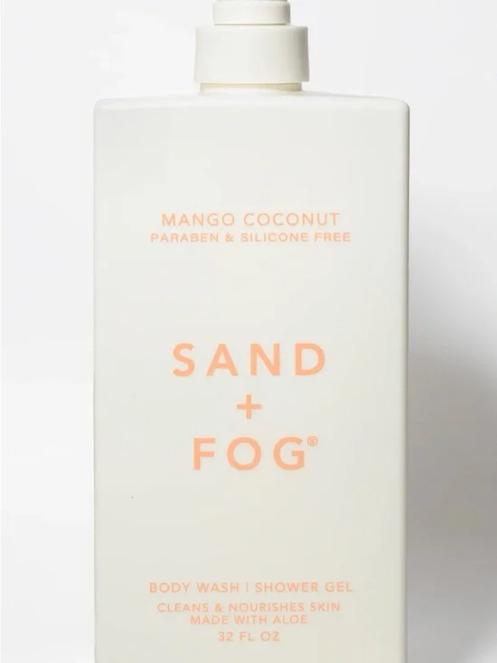Sand & Fog Mango Coconut Body Wash - EXTRA LARGE 32oz