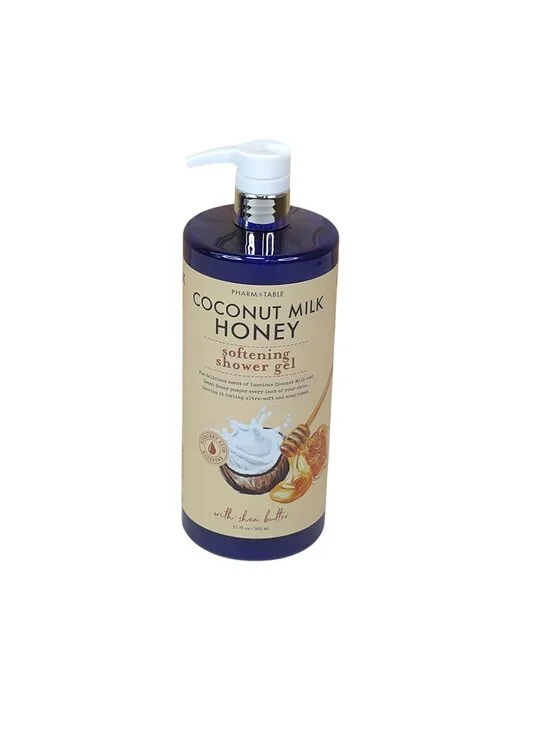 Pharm to Table Coconut Milk & Honey Softening Shower Gel 32 oz Shea Butter