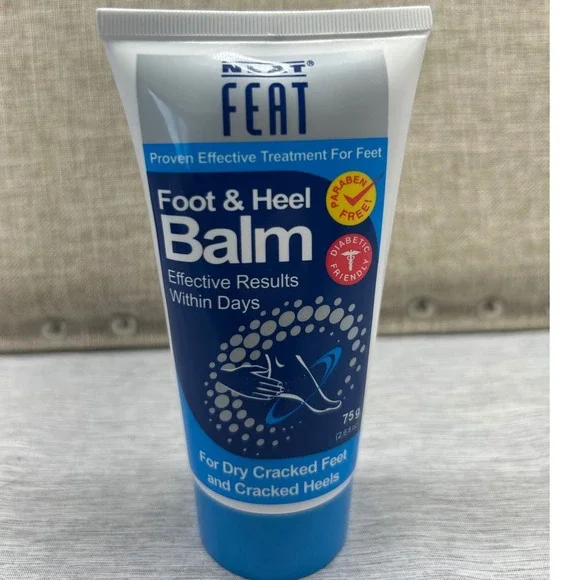 Neat Feat Foot & Heel Balm 75g 2.6oz for Dry Cracked Feet‎ 25% Urea Paraben Free