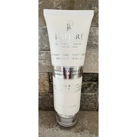 Predire Paris Luxury Hand & Foot Cream Almond Milk Honey Bio Organica 125ml New