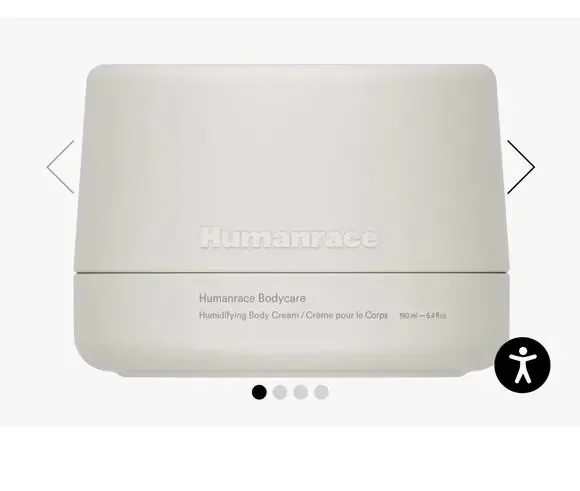 NWT humanrace humidifying body cream